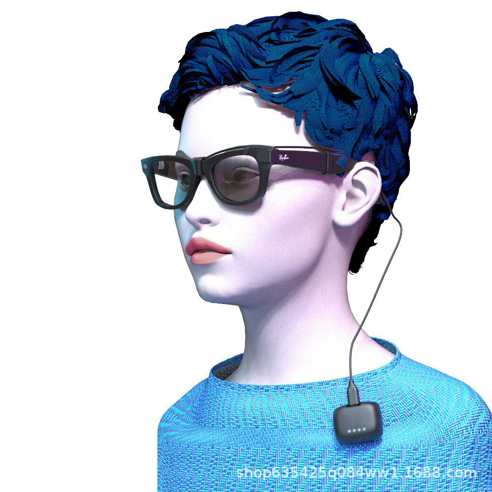เหมาะสําหรับ Ray-Ban/Meta Ray-Ban AI Glasses เฉพาะแบตเตอรี่รุ่น Dual-Battery (แว่นตา AI ที่ได้รับการ