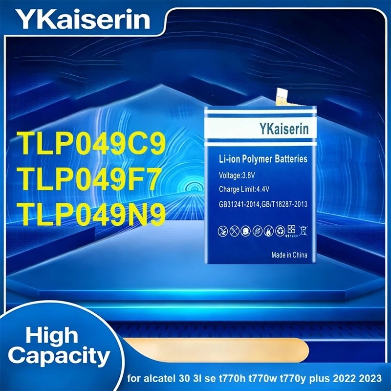 แบตเตอรี่โทรศัพท์มือถือ Stable TLP049N9 TLP049C9 TLP049F7 5500mAh สําหรับ Alcatel 30 3L SE t770h t77