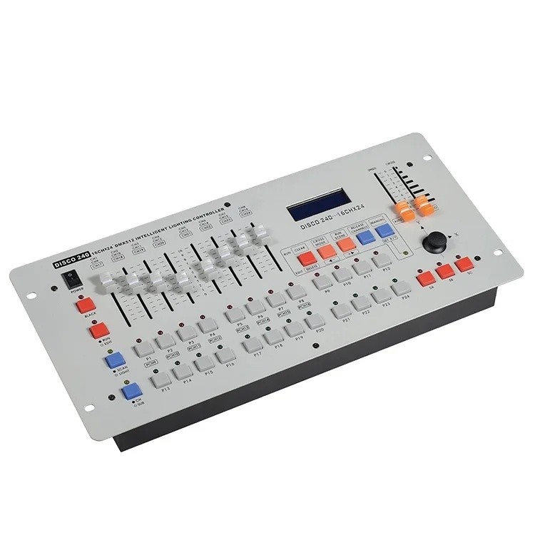ARO8 ไฟ Led Dimmer Controller 240 Dmx คอนโซล Dmx 512 Light Dmx Controller*&-