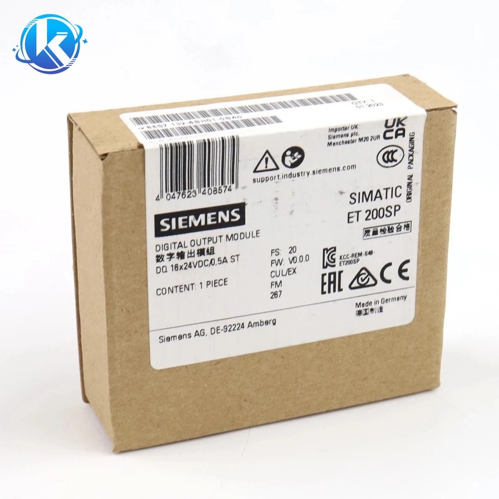 HQG4 ใหม่เอี่ยม P 6ES7 132-6BH01-0BA0 FS:20 DE SIE LOC#S101