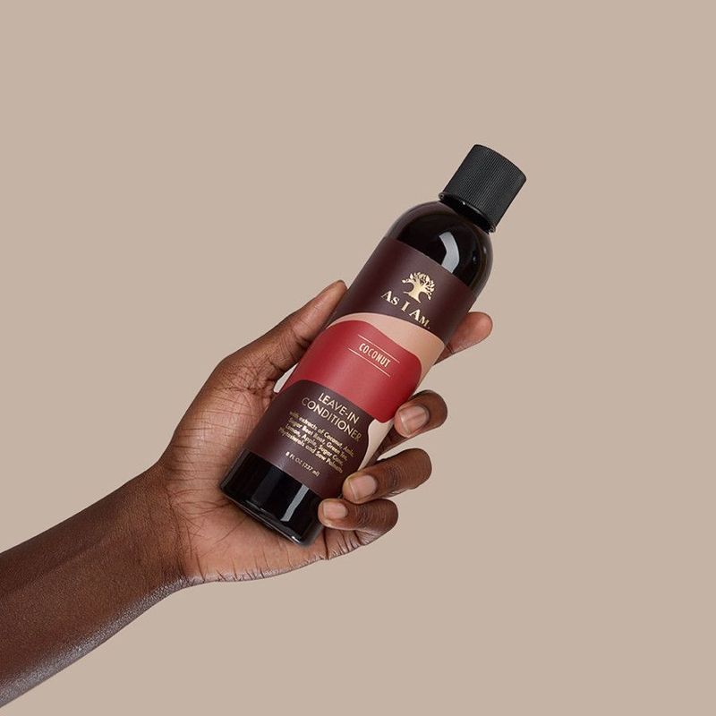 美国As I Am Leave-In Conditioner 护卷CGM 洗发素237ml8.8