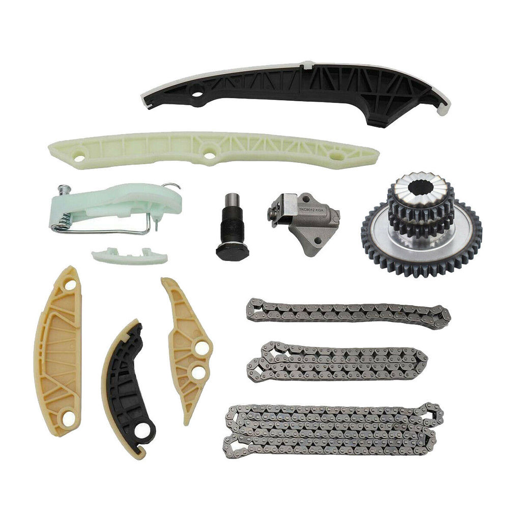 Premium-MANER EA888 13 ชิ้นชิ้นส่วนเครื่องยนต์ Timing Chain Rebuild Kit 06K109467 สําหรับ Audi A3 A4