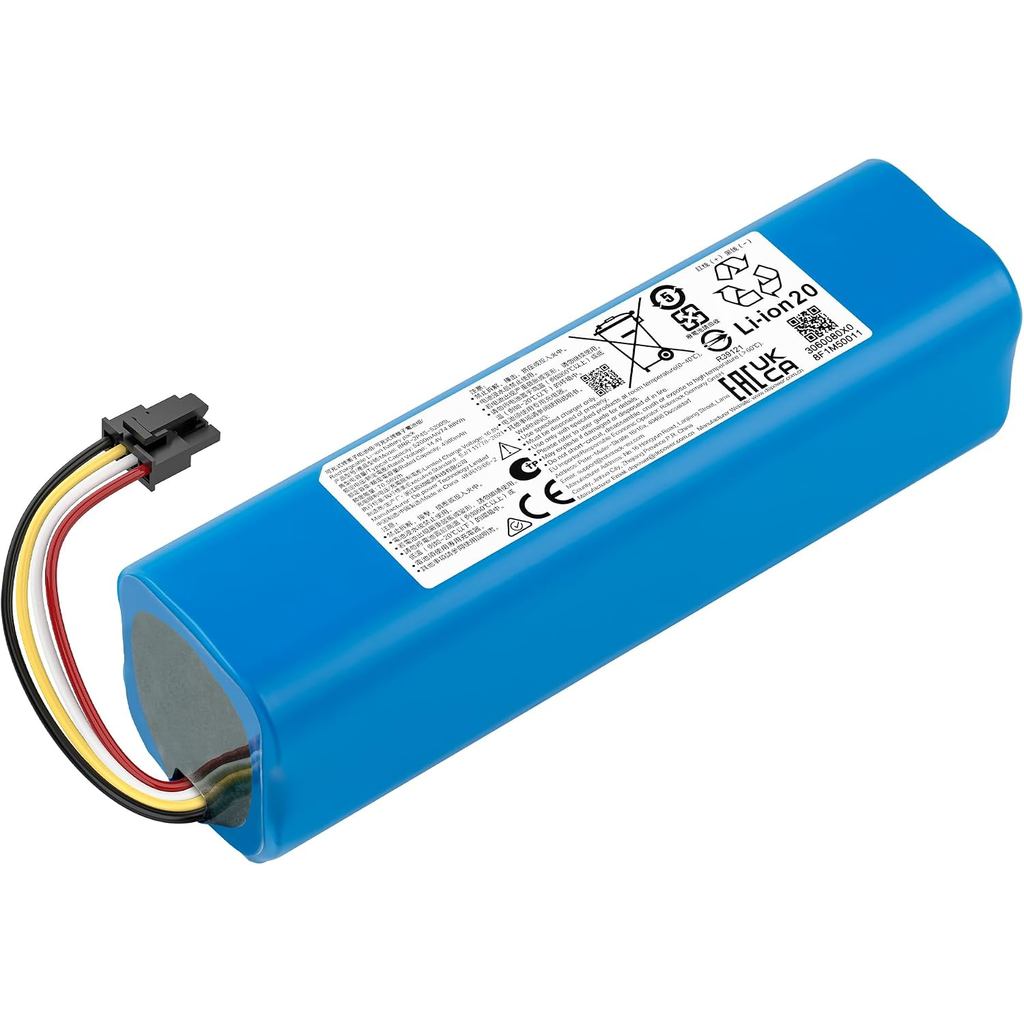 14.4V 5200mAh แบตเตอรี่ทดแทนสําหรับ Roborock Qrevo Slim/Master/Pro/Plus Roborock Q5 Pro Q7 Q8 Max Ro