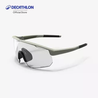 Decathlon Adult Cycling Photochromic Sunglasses แว่นใส่ปั่นจักรยานแบบเลนส์เปลี่ยนสีอัตโนมัติสำหรับผู้ใหญ่ - Grey
