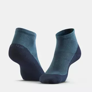 Decathlon Sock Hike 50 Mid 2-Pack ถุงเท้าหุ้มข้อใส่เดินป่า รุ่น 50 แพ็ค 2 คู่ - Navy
