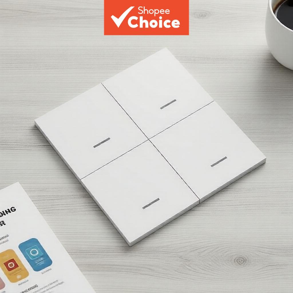 Zigbee Scene Switch Tuya คอนโทรลเลอร์ไร้สายสี่คีย์ผ่านแอปมือถือ