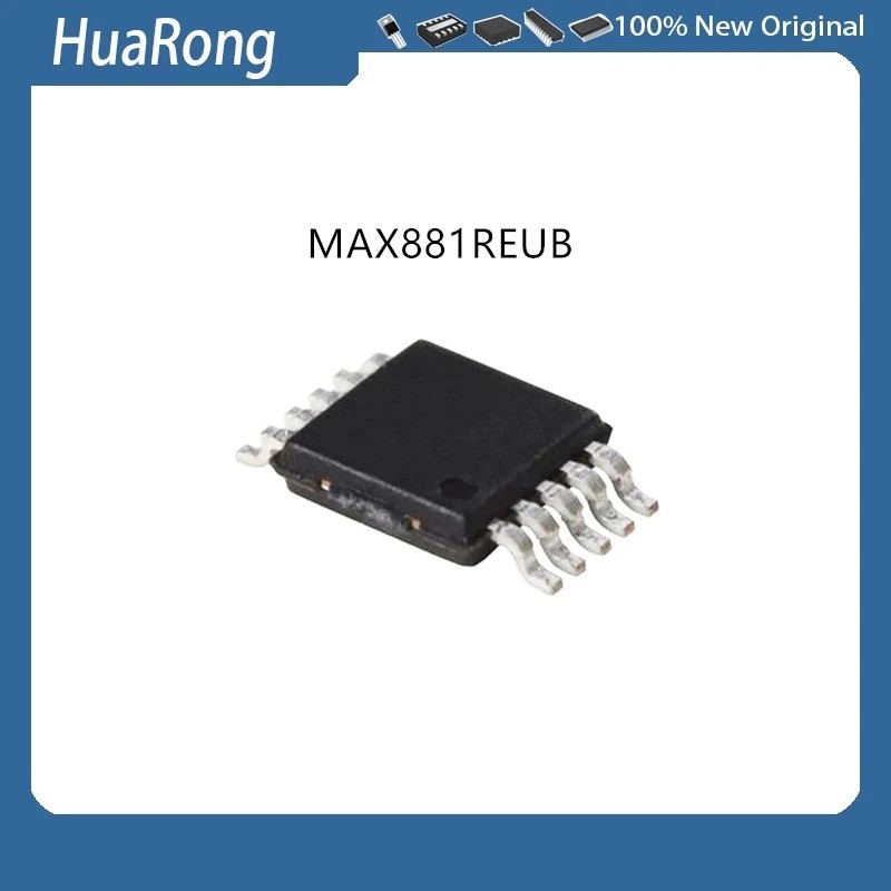5 ชิ้น/แบทช์ MAX881REUB MAX881REUB+T MAX881R MAX881 8181R MSOP10