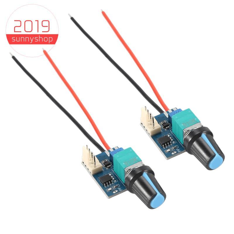 [sunnyshop2019]เคสคอมพิวเตอร์ Fan Governor PWM Speed Controller Fan Governor