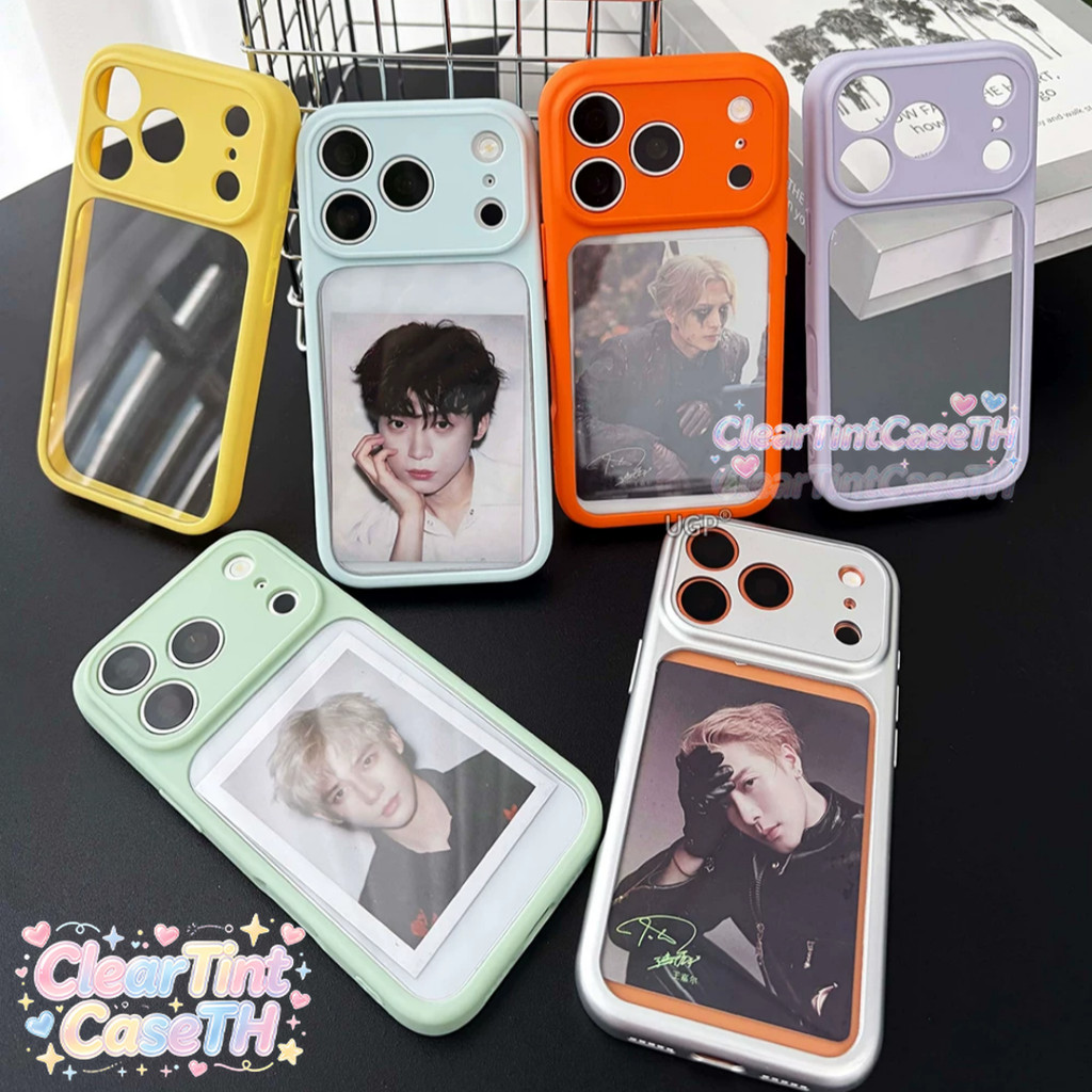 เปลือกโทรศัพท์แบบTPU สองสี ด้านหลังโปร่งใส เคสไอโฟน17 IPhone 16 15 13 12 11 14 Pro Max 15 14 16 Plus Air 17 16 15 14 12