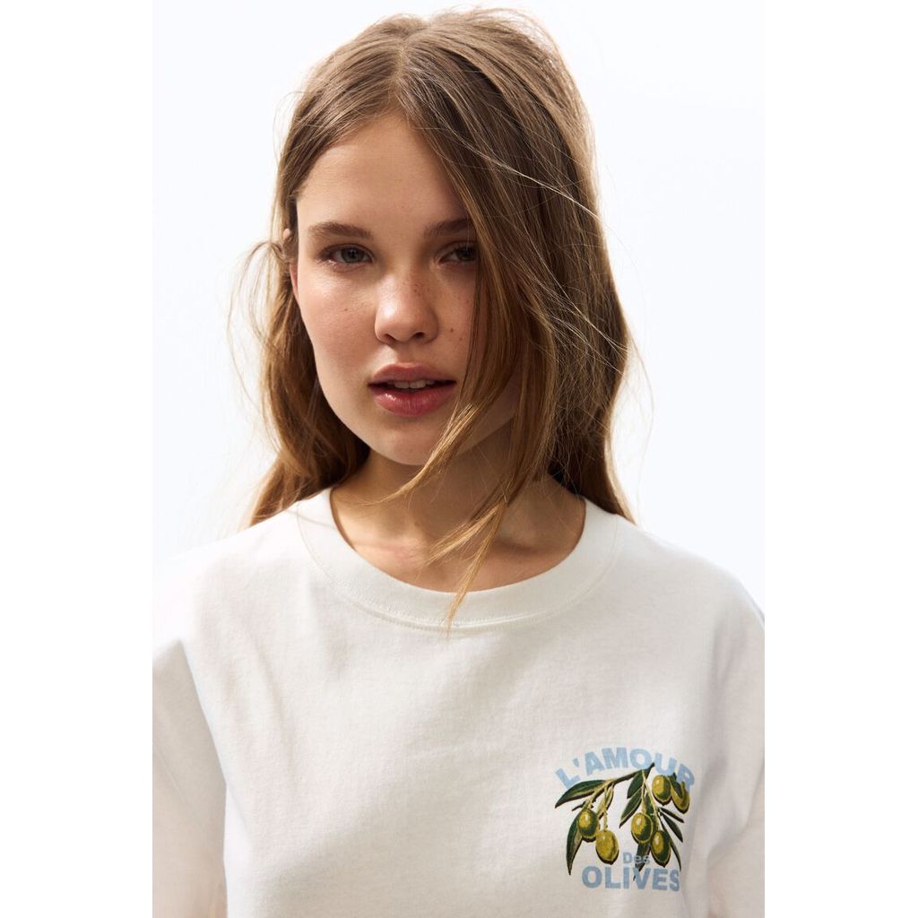H&M تيشيرت نسائي مطبوع — صورة 3