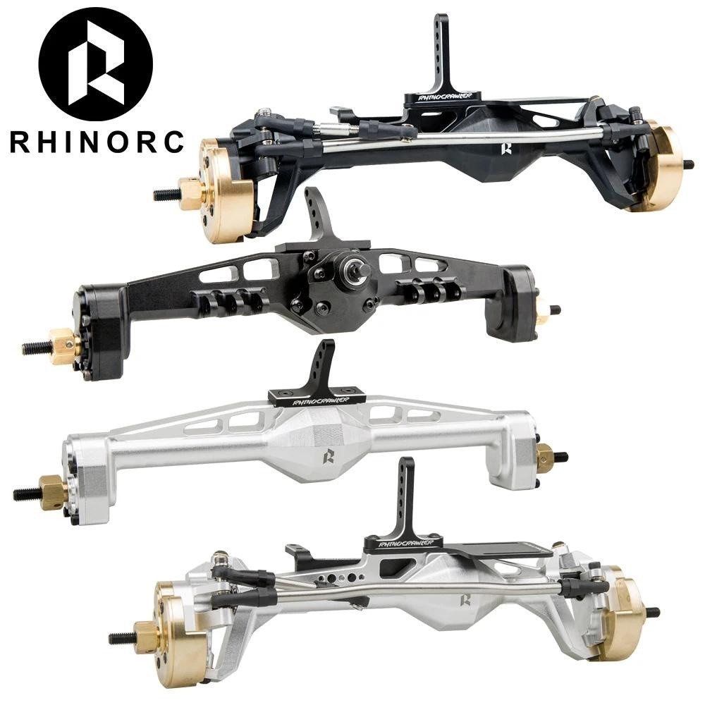 Rhino Capra CNC อลูมิเนียม Offset Portal เพลาแบตเตอรี่ Servo Mounts Riser ด้านหลัง Link สําหรับ 1/10