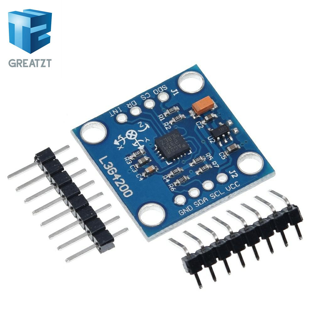 GREATZT GY-50 L3G4200D Triple Axis Gyro Atular Velocity Sensor โมดูลสําหรับ Arduino MWC ในสต็อกคุณภา