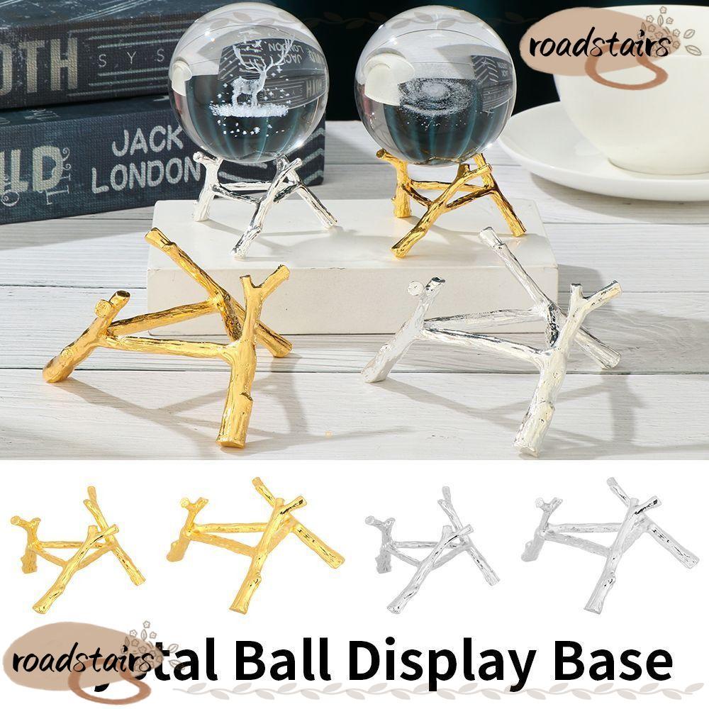 ROADSTAIRS ขาตั้งสาขาโลหะ Creative Metal Support Sphere Holder
