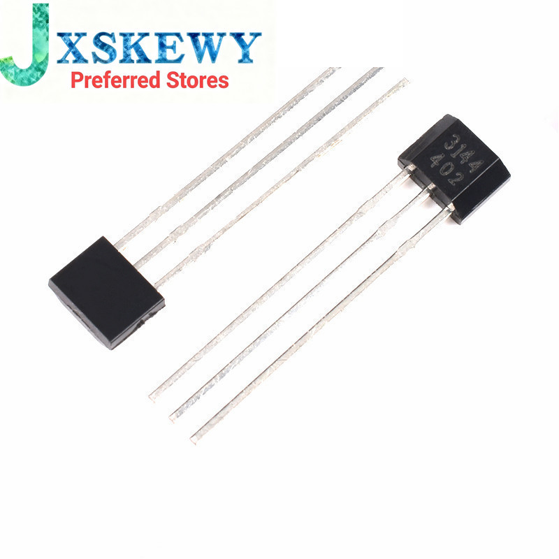 10PCS A3144E TO92 A3144 TO-92 3144 3144E Hall Effect Sensor IC ใหม่และต้นฉบับ