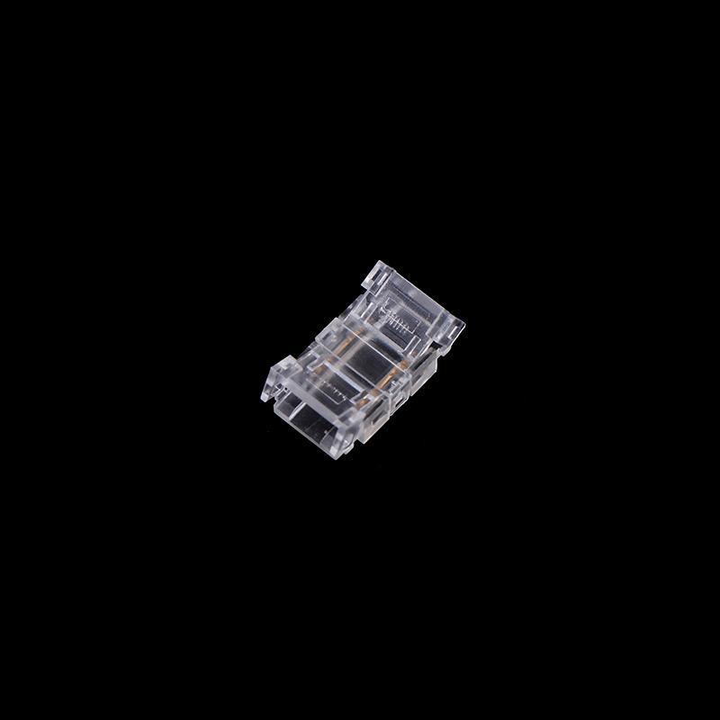 Warmhomezj 10PCS 2pin 8 มม.COB LED Strip To Strip LED Connectors Strip To Wire การเชื่อมต่อ Solderle