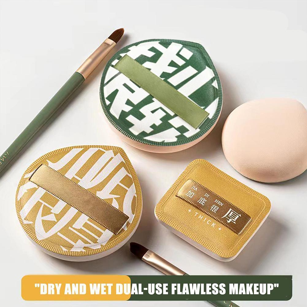 Large Marshmallow ฟองน้ําแต่งหน้า Beauty Foundation Blending Puff Air Cushion Make Up Blender Q1d9