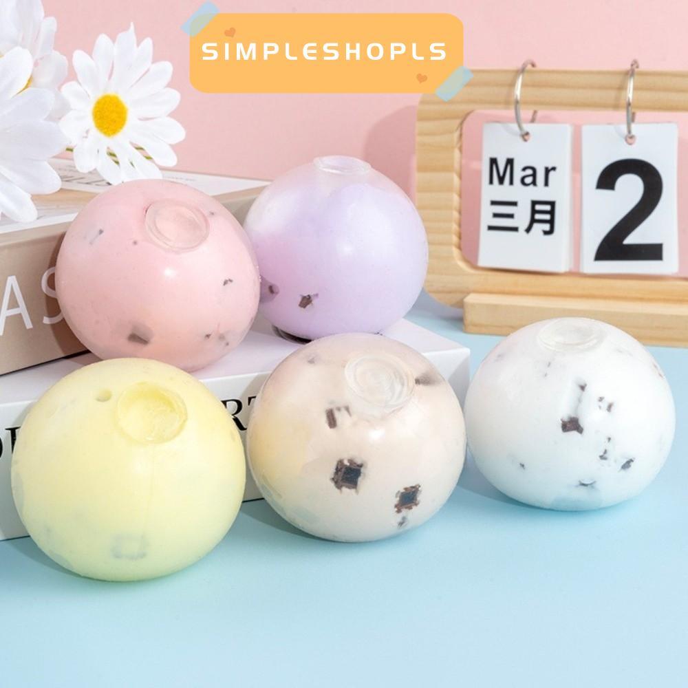 SIMPLESHOPLS Anti Stress Fidget Ball, Butter-Soft Feel Shapeable Squeeze Fidget Ball, Funny TPR Stre