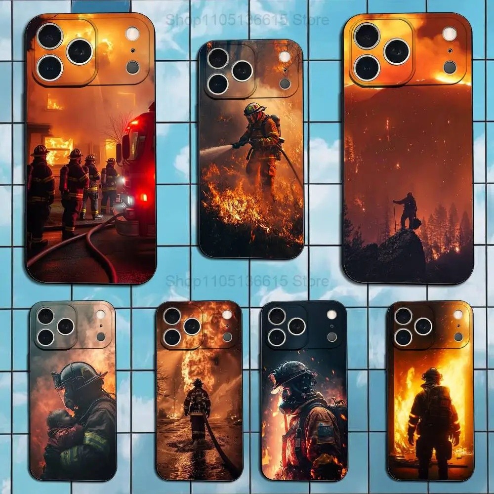 TP-1 Fire Safety Fire Fire Fire เคสโทรศัพท์สําหรับ iPhone 17,16,15,14,13,12,11 Plus,Pro Max,XS,X,XR,