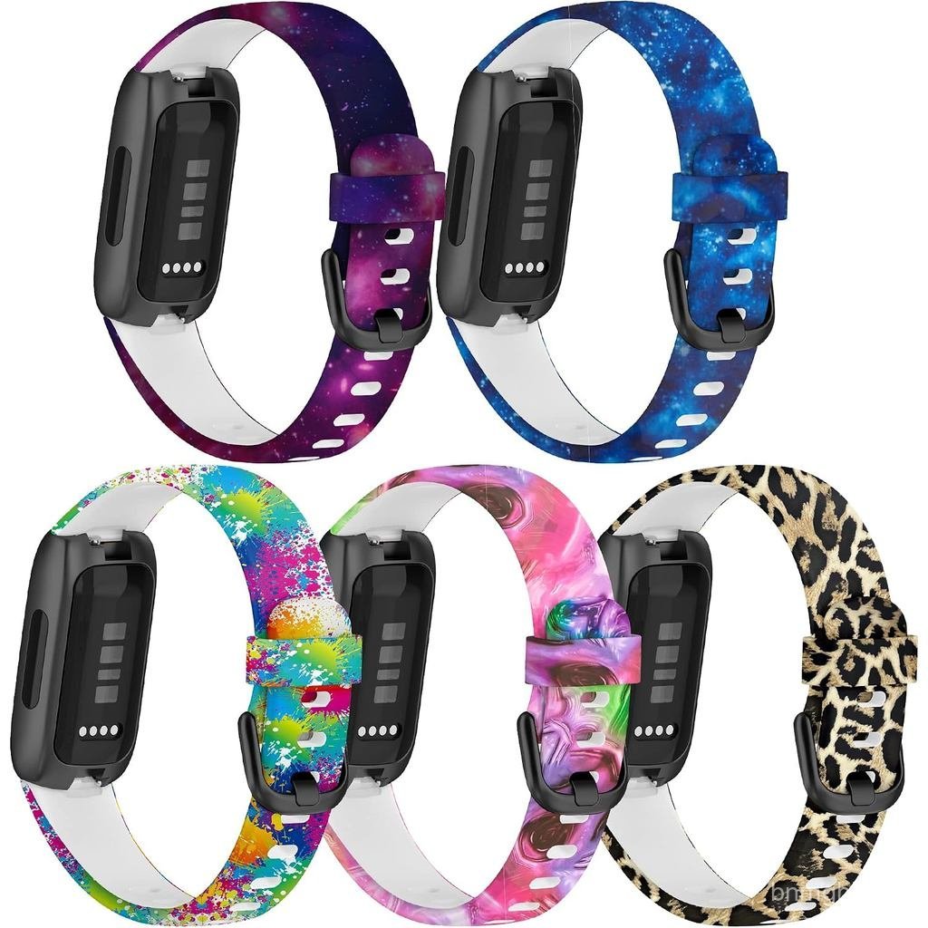 FitTurn[6pack Bands เข้ากันได้กับ Fitbit inspire 3 Fitness Tracker สําหรับผู้หญิงชายหญิงเปลี่ยนสายรั