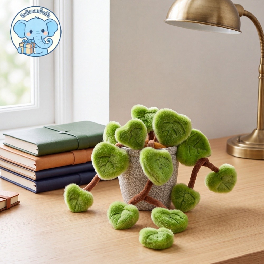 Soft Pothos ตุ๊กตาแขวนลายหัวใจสําหรับตกแต่งบ้าน