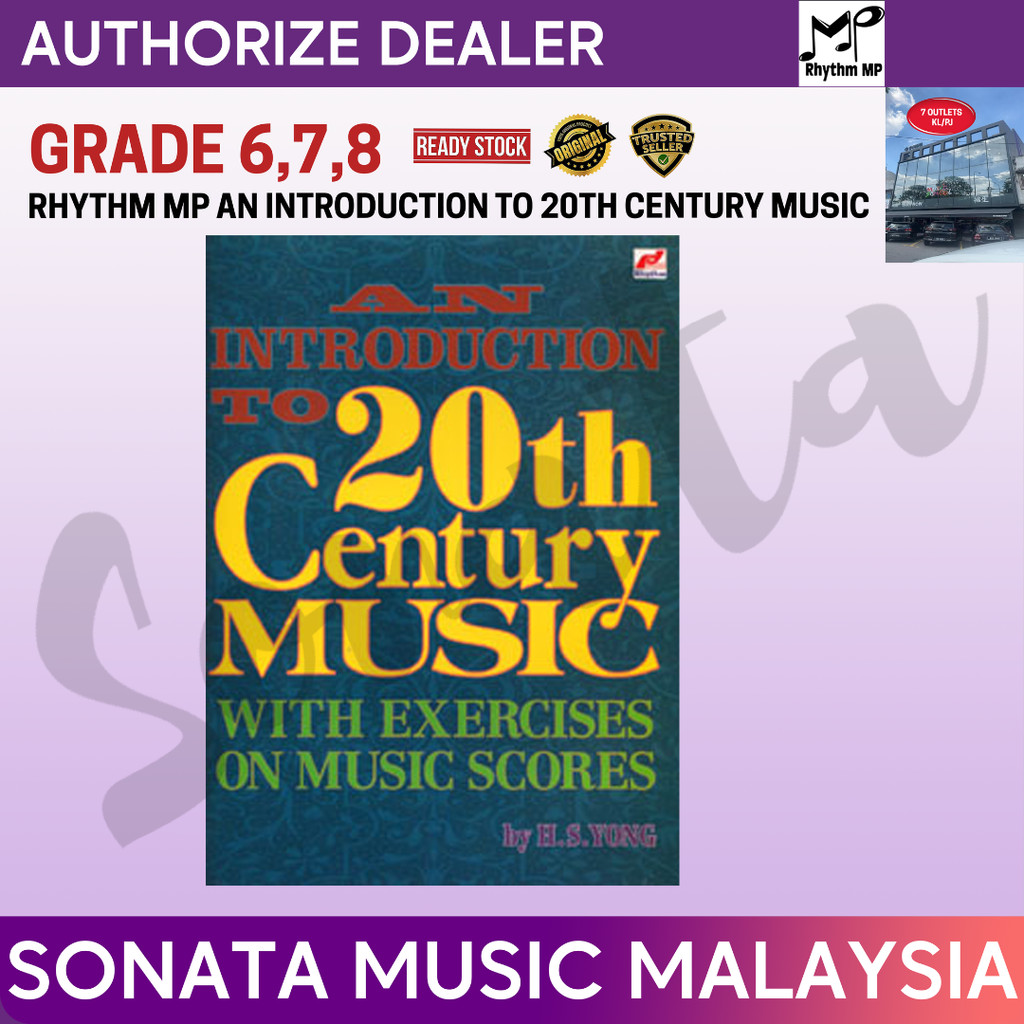 RHYTHM MP MUSIC QUALITY AN INTRODUCTION TO 20TH CENTURY MUSIC GRADE 6 / 7 / 8 BOOK PIANO