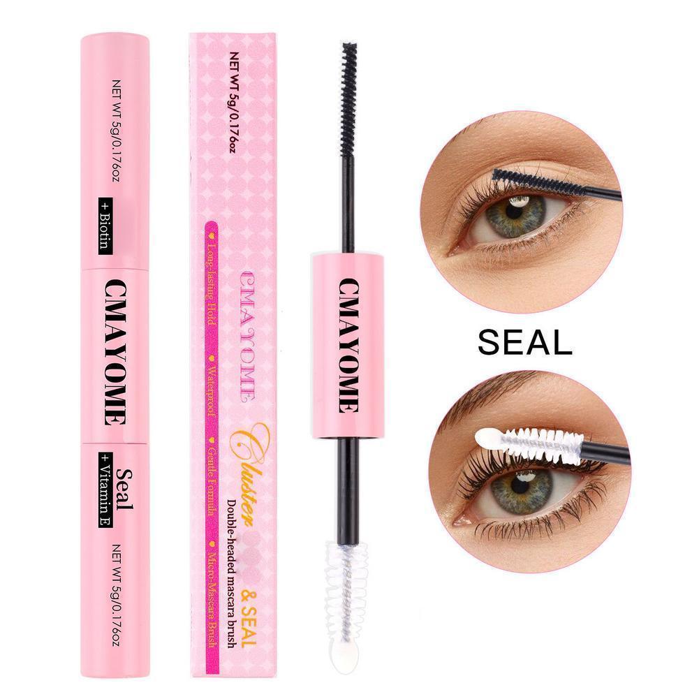 แหนบและแปรงless กาวขนตา Bond และซีลสําหรับ Diy Cluster Lash N7m0