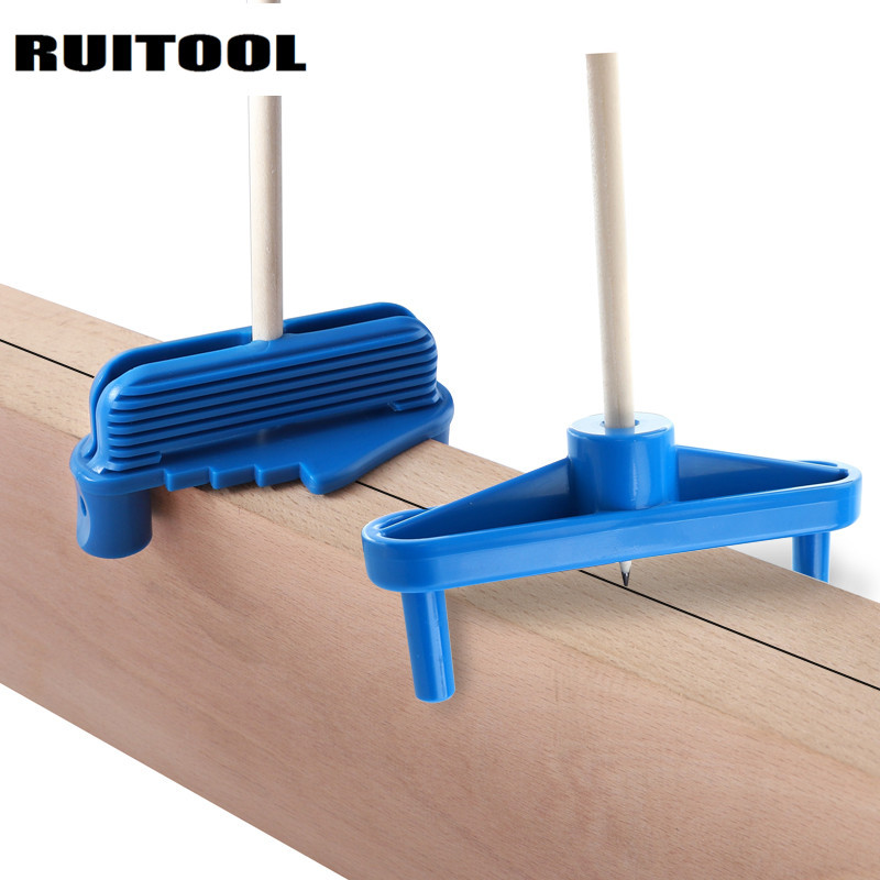 R RUITOOL งานไม้ Center Liner 64 มม.เครื่องหมายที่แม่นยํานิ้วขอบสายศูนย์ Line Liner