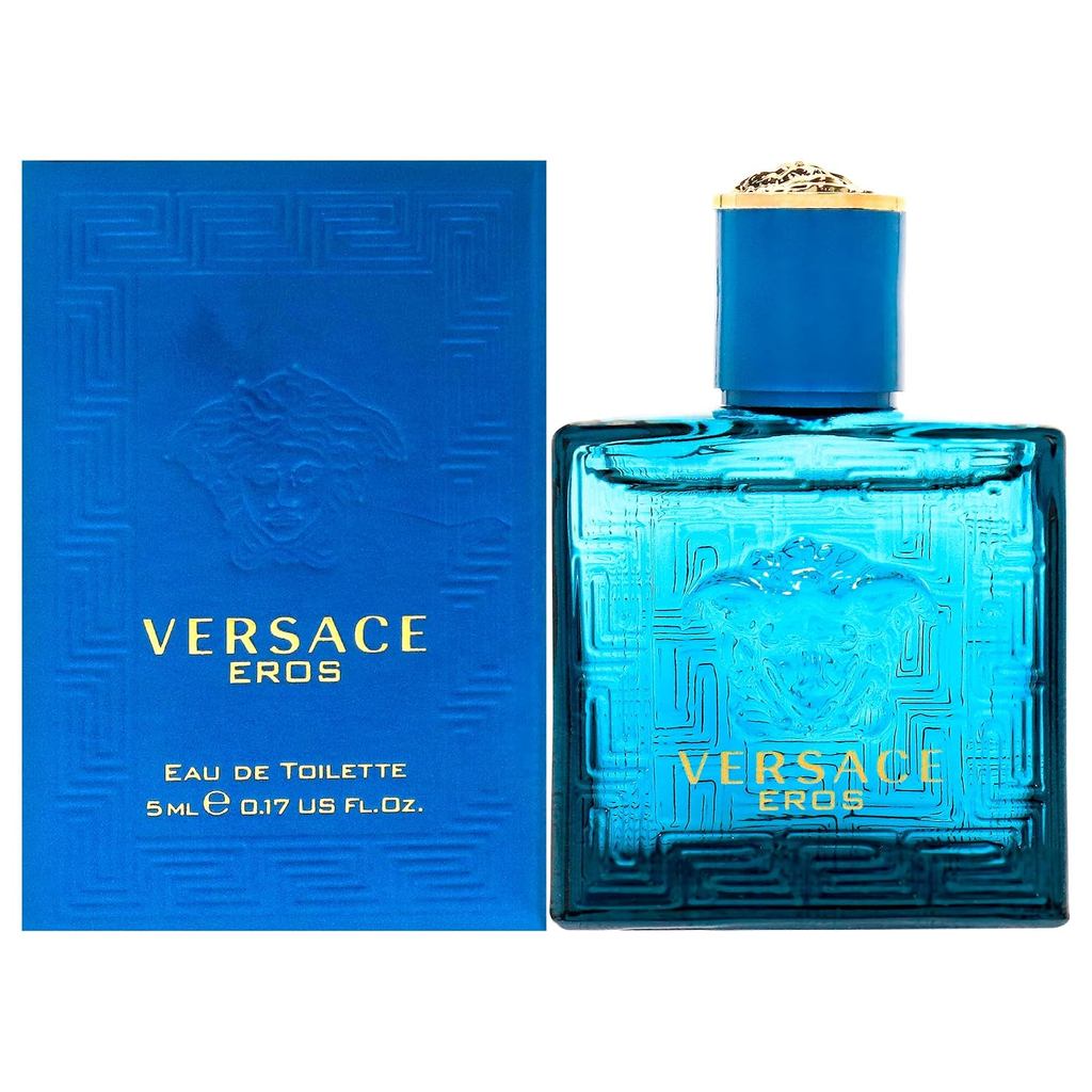 Versace Eros Eau De Toilette, 0.17oz