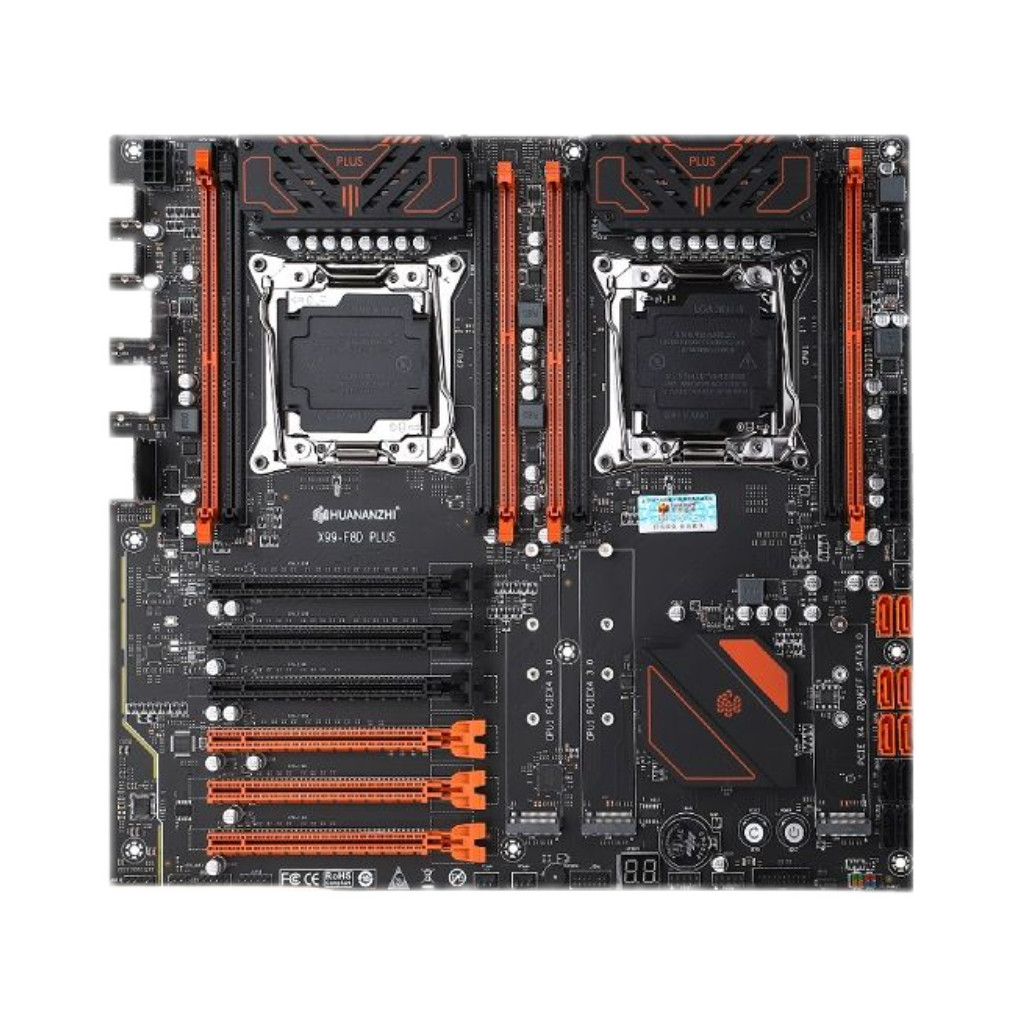 Huanan X99-F8D/8D4 Dual-Channel Board U Cooling สามชิ้นชุดเกมสตูดิโอเปิดเพิ่มเติม C612 เมนบอร์ด 2696