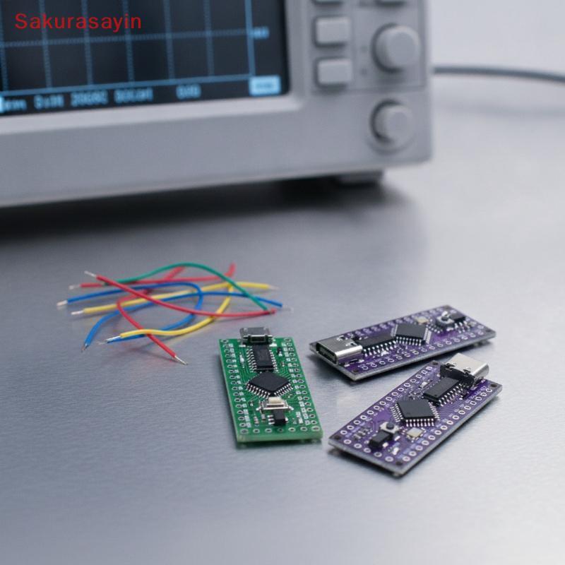 {Sakurasayin} LGT8F328P-LQFP32 MiniEVB บอร์ดพัฒนาพร้อม ATMEGA328 Nano V3.0 Dual Port สําหรับการพัฒนา
