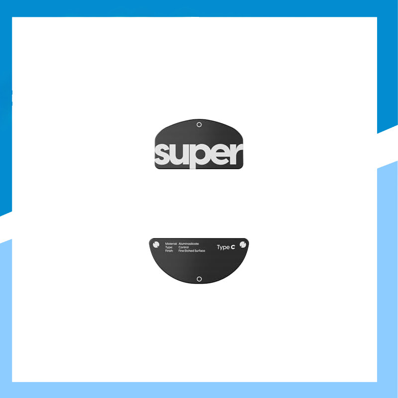 Pulsar Gaming Gears Pro Series Superglide Mouse Feet for Susanto-X Medium - Durable, Low Friction, U