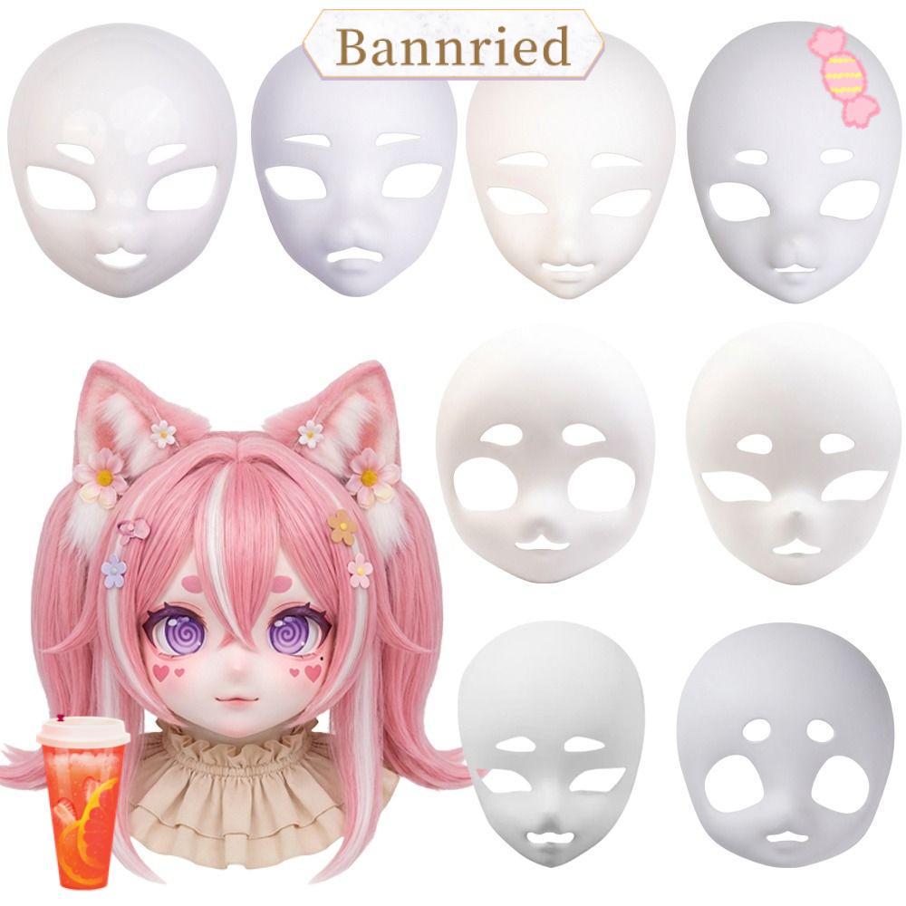BANNRIEDSG Kigurumi ฐาน Beast Skull, สัตว์ DIY หัวแมว Skull, คอสเพลย์พลาสติก Fursuit อะนิเมะปาร์ตี้