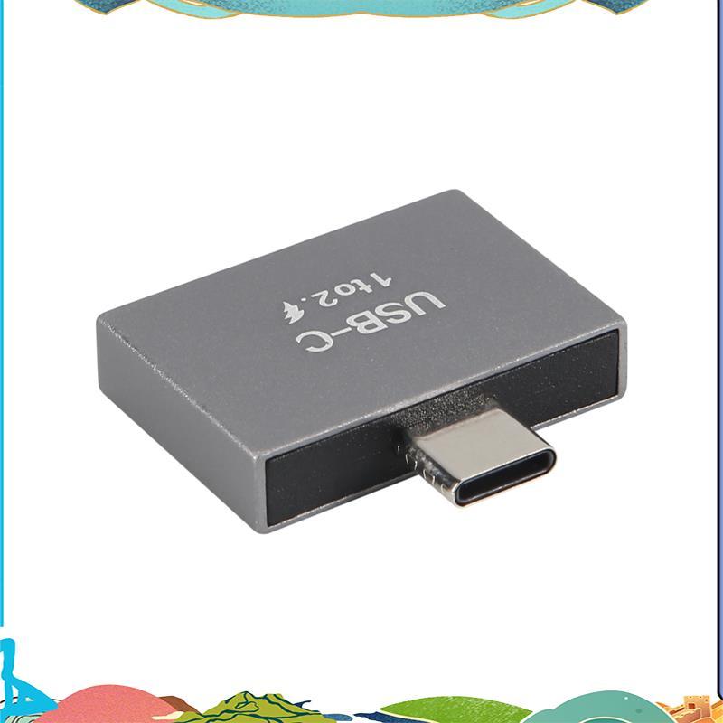 USB C Hub Splitter USB C Extension Connector Extension Connector สําหรับ USB C PD Charger PC แล็ปท็อ