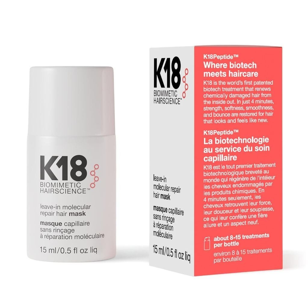 K K18 มาส์กผมซ่อมแซมโมเลกุลปราศจากล้าง KXI5