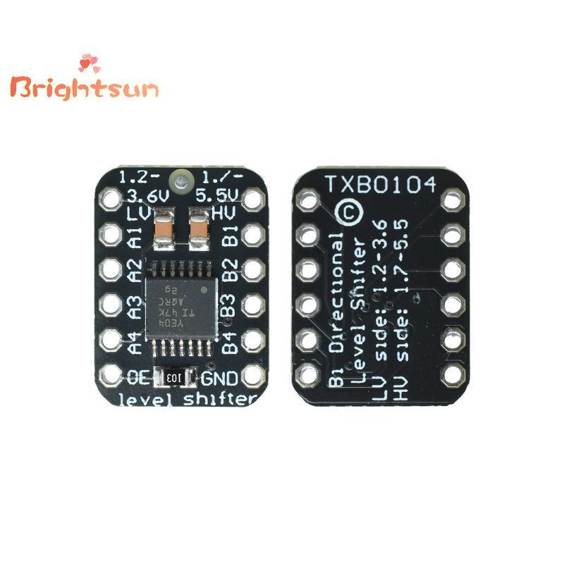 [BT-t] TXB0104 4-Channel Bidirectional Logic Level Shifter โมดูลตรวจจับทิศทางอัตโนมัติสําหรับเครื่อง