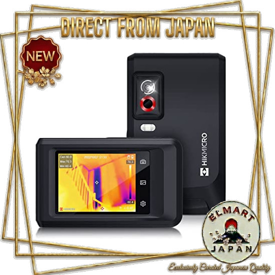 [Direct From Japan] HIKMICRO Pocket2 Thermal Imaging Camera, 256 x 192 IR resolution, 8MP visible-li