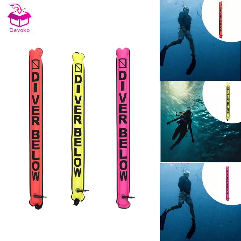 [chiwanji2mf] Diver Surface Marker Buoy Diving SMB หลอดดําน้ําอเนกประสงค์ระดับมืออาชีพ