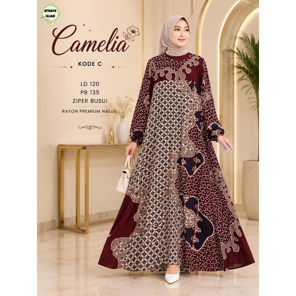 3108 CAMELIA DRESS by AtHAYA DAILY WEAR // NOVIISTUFF