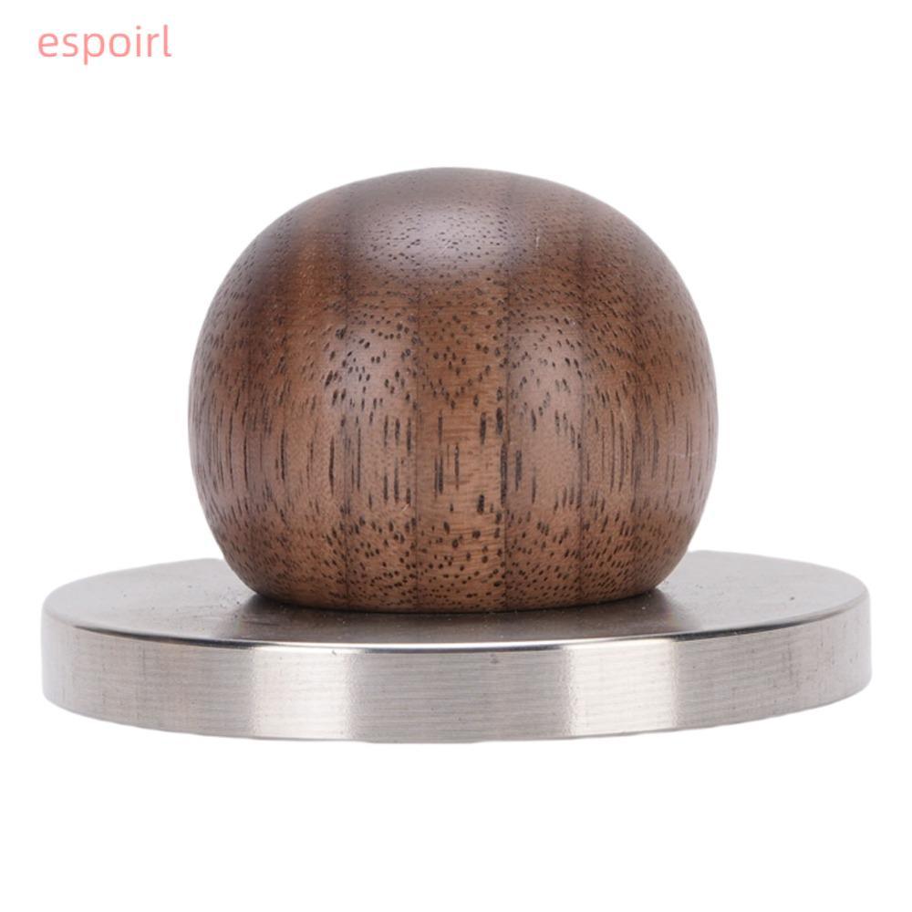 ESPOIR แทมเปอร์กาแฟ,ด้ามไม้ 5.28 ซม./2.08in Mini Coffee Tamper,Mini Calibration Design 5.79 ซม./2.38