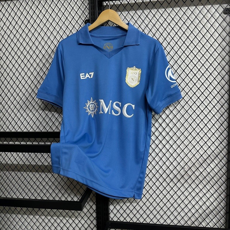 Fans Edition SSC Napoli Home Football Jersey 2026/27 เสื้อแขนสั้น