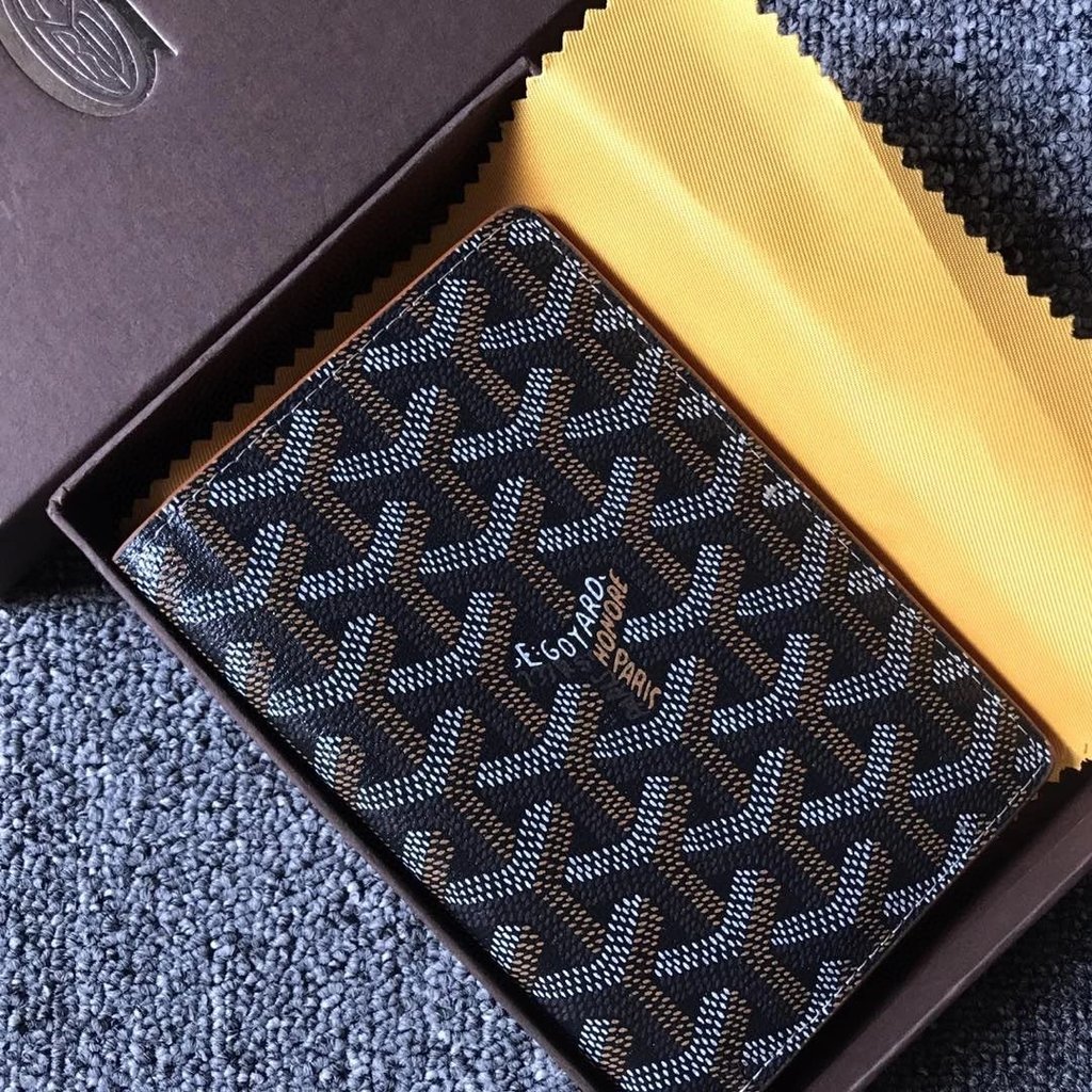 พร้อมส่ง Goyard Goyard Passport Holder ซองใส่บัตรแบบพับได้ กระเป๋าใส่เหรียญ