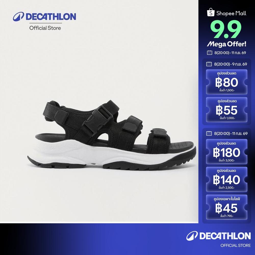 Decathlon Women’S Hiking Sandals Nh110 รองเท้ารัดส้นผู้หญิงสำหรับใส่เดินป่ารุ่น Nh110 - Black