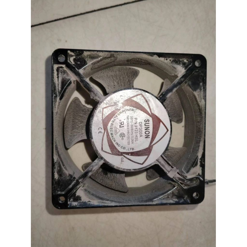 Jianzhun SUNON DP300A P/N 3123HSL 12CM 12038 380V พัดลมระบายความร้อน