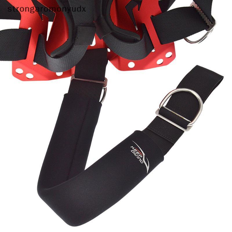 SDX Scubas ดําน้ํา Crotch ฝาครอบ Webbing Soft Pad สําหรับ BCD Drysuit Harness Crotch สายคล้องคอ 5 มม