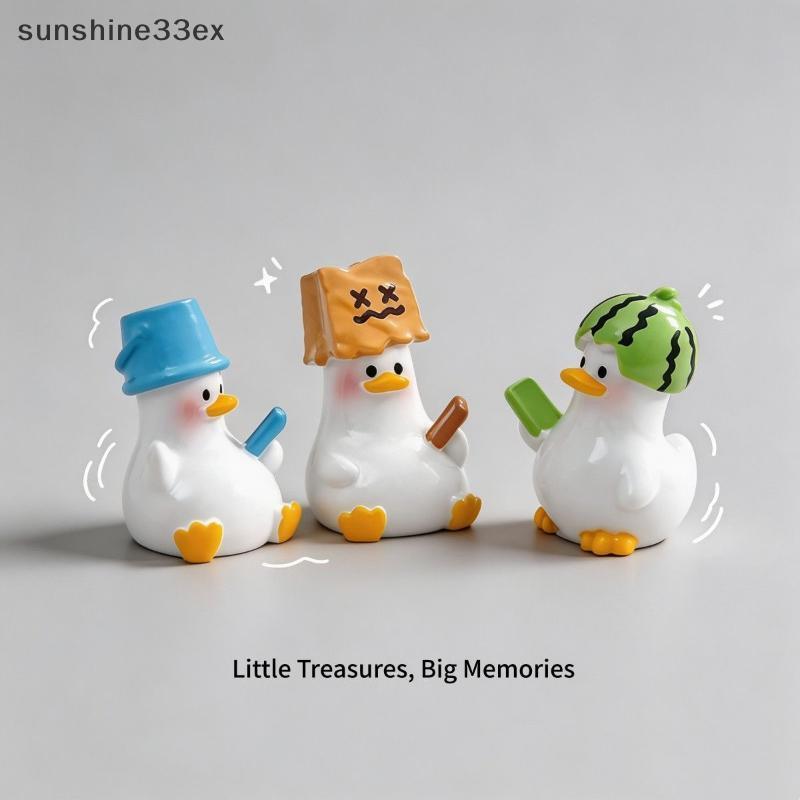 SEX น่ารัก Slaing Du ตุ๊กตา 5 ชิ้น Mini Tiny Du เครื่องประดับสําหรับ Fairy Garden Home Desktop Birth
