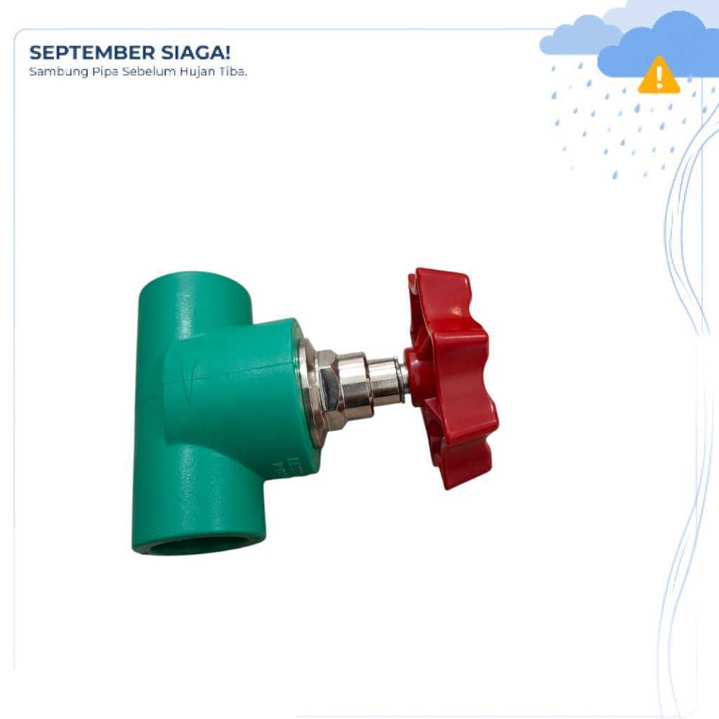 Lesso - Stop Valve / Stop Gate 32 mm 1 นิ้ว Stop Valve PPR / Gate Valve / 71347