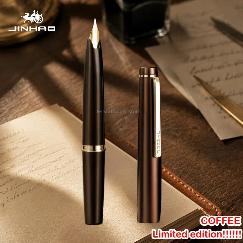 Jinhao 59 Fountain Pen EF F Pen พร้อม Sheath Nib Office School Supplies
