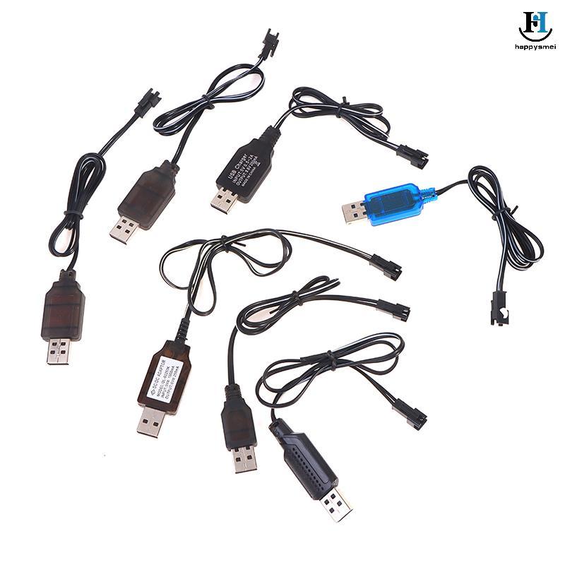[GA] 3.6-9.6V 250mA NiMh/NiCd Battery USB Charger Cable SM 2P Forward Plug [TH]