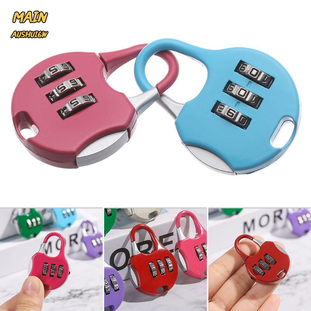 MAINAUSHUI6W 1 ชิ้นกุญแจของขวัญร้อนรหัสรวมไดอารี่ Protector กระเป๋าเดินทาง Gym เครื่องมือรักษาความปล