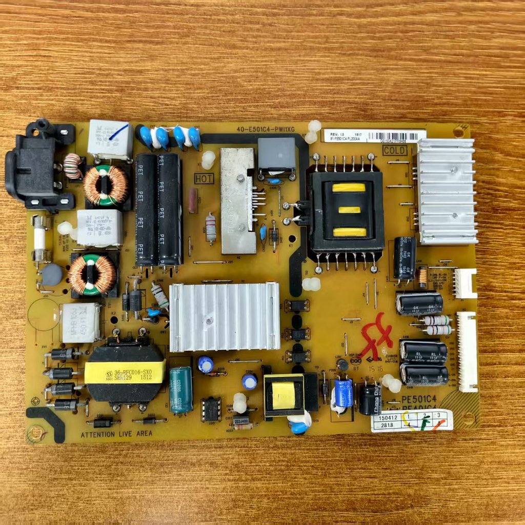 Original TCL L55F1600E TV Power Board 40-E501C4-PWI1XG 81-PE501C4 ทดสอบ